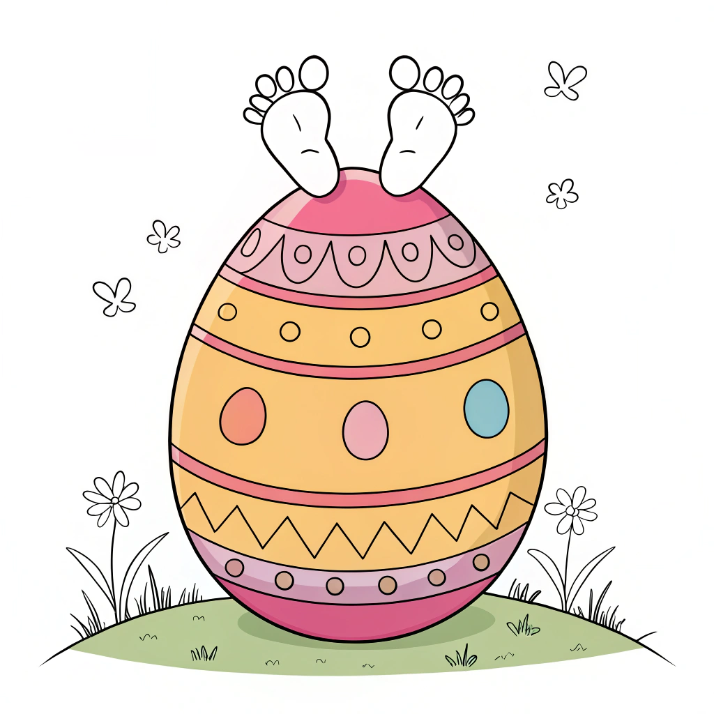 Méthode Pied Gauche - Pied Droit voila pourquoi les flamants roses dorment sur une patte - Easter Egg